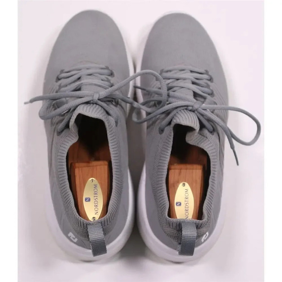 FootJoy Gray Flex XP Spikeless Golf Shoes Sneakers Men's US 8 M - Picture 5 of 11